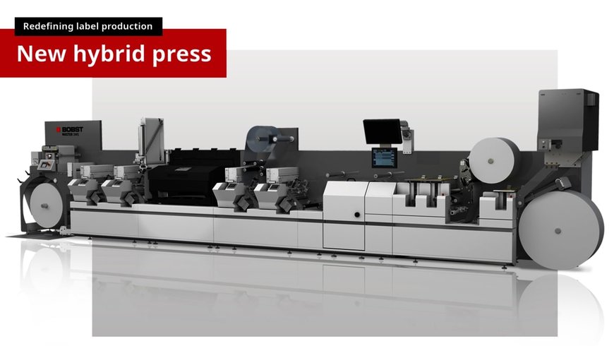 BOBST presenta la nueva impresora híbrida MASTER DM5 en Labelexpo 2019, augurando así una nueva era en la impresión de etiquetas